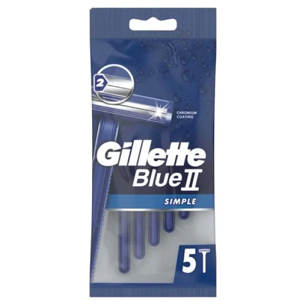 Gillette Blue2 Simple Kullan At Tıraş Bıçağı 5'li - Görsel 3