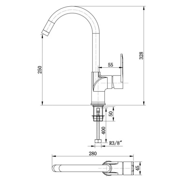 Penta Caprice Cp508 Lavabo Bataryası - Görsel 2