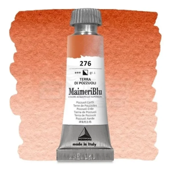 Maimeri Blu 276 Pozzuoli Earth 12 Ml Tüp Sulu Boya - Görsel 4