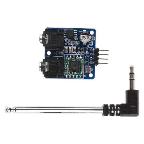 Tea5767 Fm Stereo Radyo Alıcı Modülü + Anten I2c Dijital Programlanabilir Düşük Güç 76mhz-108mhz - Görsel 2