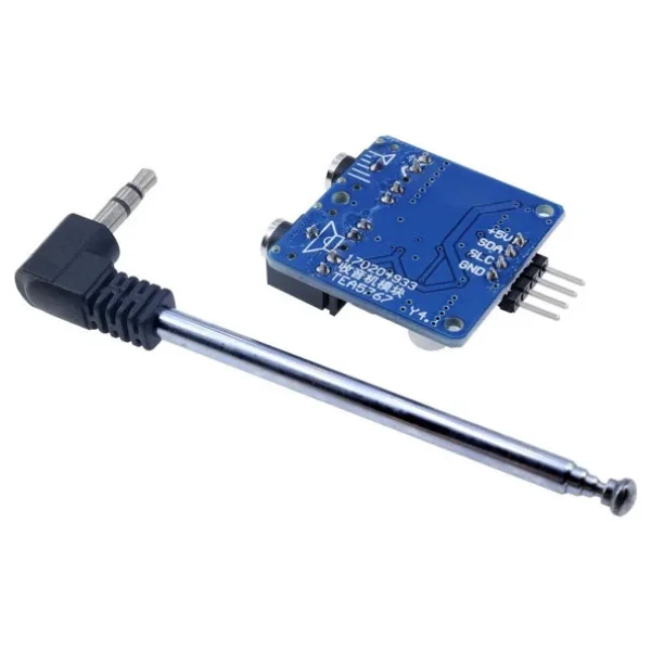 Tea5767 Fm Stereo Radyo Alıcı Modülü + Anten I2c Dijital Programlanabilir Düşük Güç 76mhz-108mhz - Görsel 5