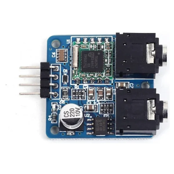 Tea5767 Fm Stereo Radyo Alıcı Modülü + Anten I2c Dijital Programlanabilir Düşük Güç 76mhz-108mhz - Görsel 7
