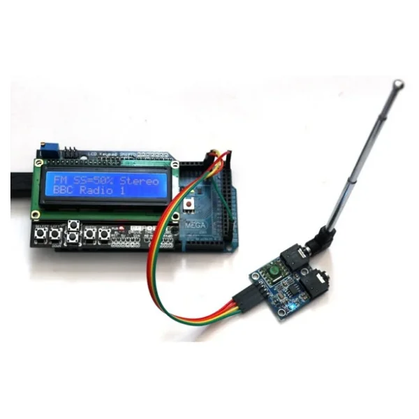 Tea5767 Fm Stereo Radyo Alıcı Modülü + Anten I2c Dijital Programlanabilir Düşük Güç 76mhz-108mhz - Görsel 9