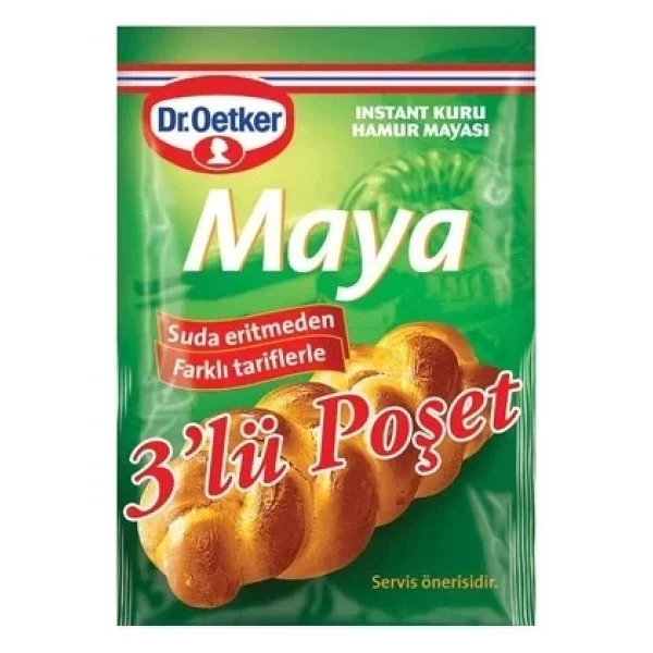 Dr. Oetker 10 Gr 3'lü Instant Kuru Maya - Görsel 4