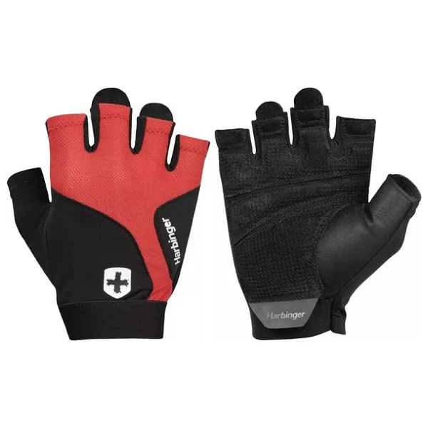 Harbinger Women's Flexfit Gloves Merlot Fitness Eldiveni Beyaz - Siyah - Görsel 2