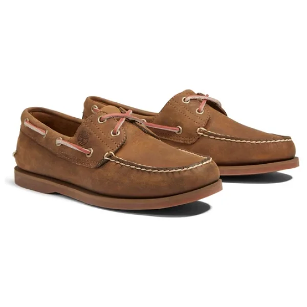 Timberland Classic Boat 2 Eye Tb01001r2141 Açık Kahverengi Erkek Tekne Ayakkabısı - Görsel 7