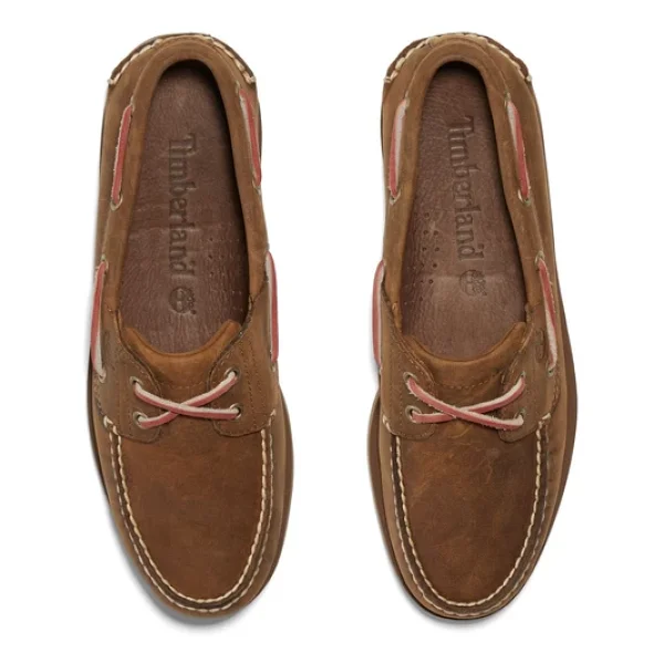 Timberland Classic Boat 2 Eye Tb01001r2141 Açık Kahverengi Erkek Tekne Ayakkabısı - Görsel 6