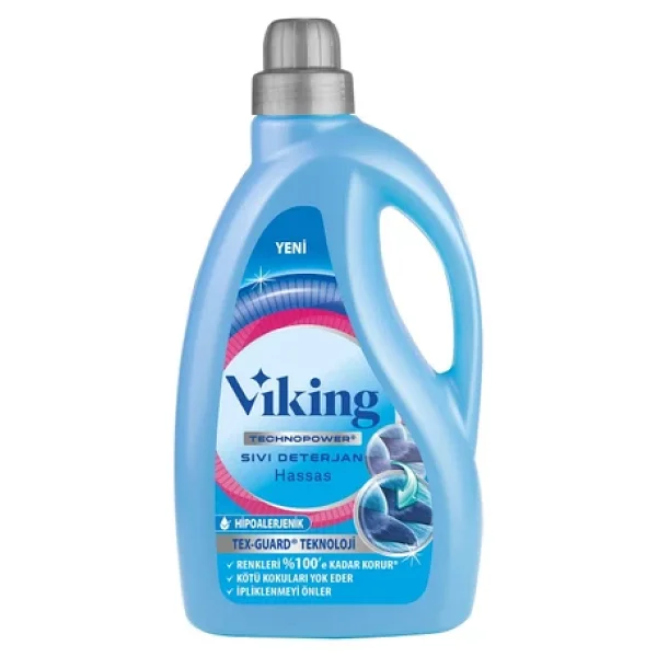 Viking Technopower Hassas Sıvı Deterjan 2.7 Lt - Görsel 4