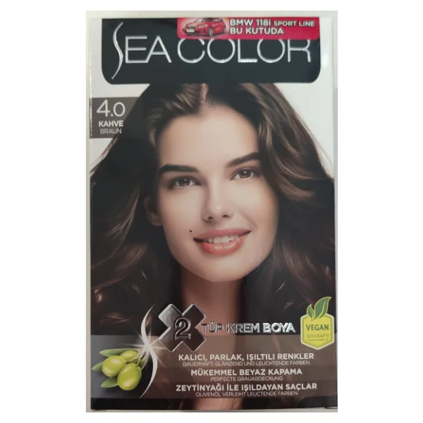 Sea Color 4.0 Kahve Saç Boyası - Görsel 6