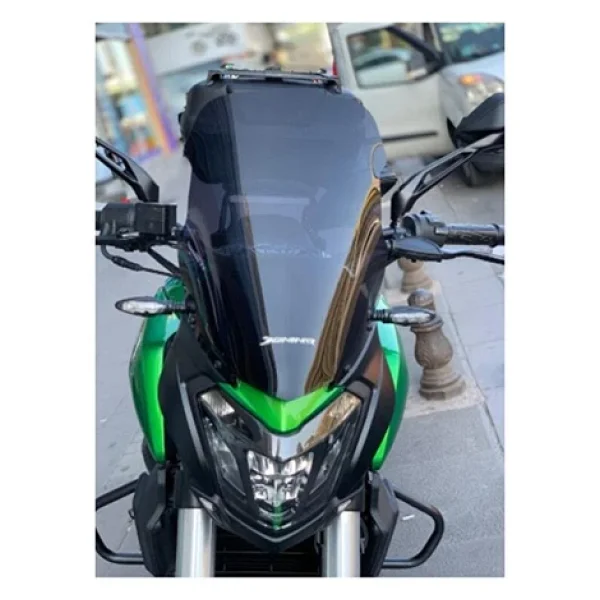 Bajaj Dominar 250 -400 Füme Ön Cam Siperlik ,Biadil Marka Tur Camı 42 Cm 2017-2024 Arasmoto - Görsel 4