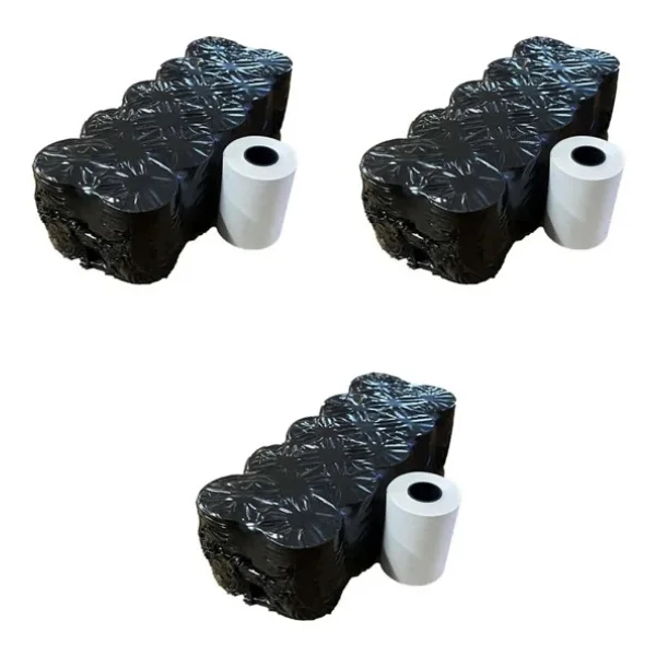 Termal Pos Yazar Kasa Rulosu - Pos Kağıdı - Beyaz - 80 Mm X 40 Metre - 10 Adetlik 3 Paket - Görsel 3
