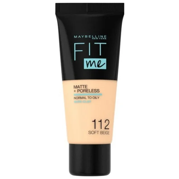 Maybelline Fit Me Matte + Poreless 112 Soft Beige 30 Ml Likit Fondöten - Görsel 4