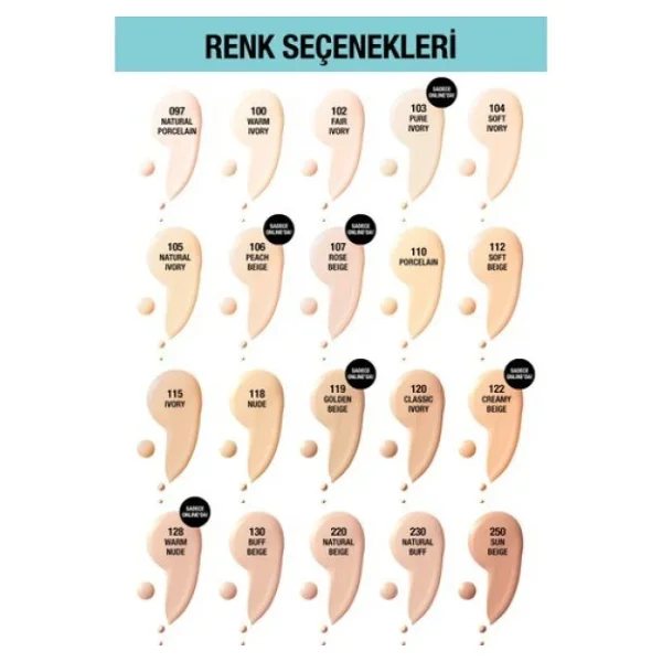 Maybelline Fit Me Matte + Poreless 112 Soft Beige 30 Ml Likit Fondöten - Görsel 6