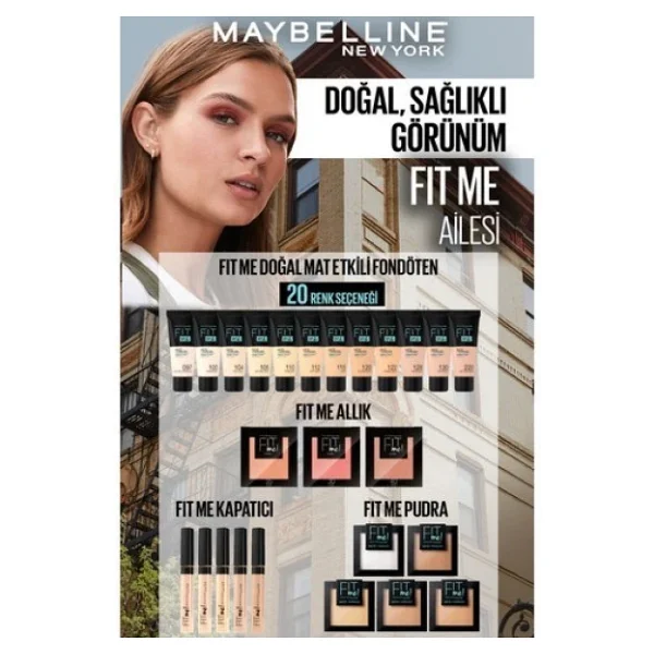 Maybelline Fit Me Matte + Poreless 112 Soft Beige 30 Ml Likit Fondöten - Görsel 7