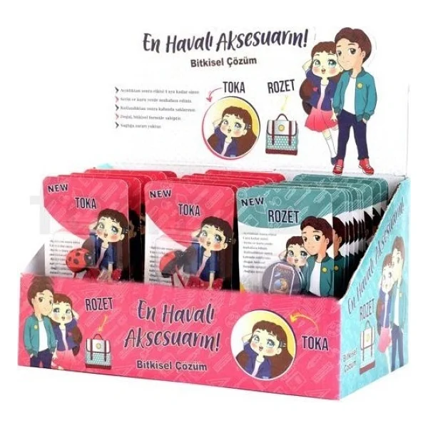 New Bit Tokası & Bit Rozeti 24 Lü Stand - Görsel 3
