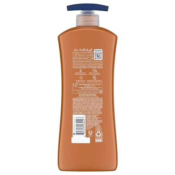 Vaseline Kakao Işıltısı 600 Ml Vücut Losyonu - Görsel 6