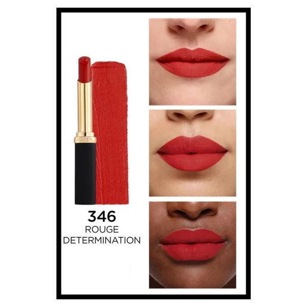 L'oreal Paris Color Riche Intense Volume Matte 346 Rouge Determination Stick Ruj - Görsel 4
