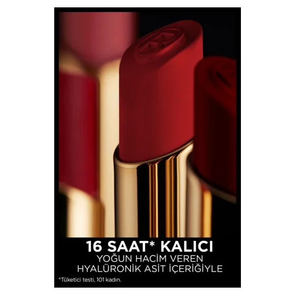 L'oreal Paris Color Riche Intense Volume Matte 346 Rouge Determination Stick Ruj - Görsel 10