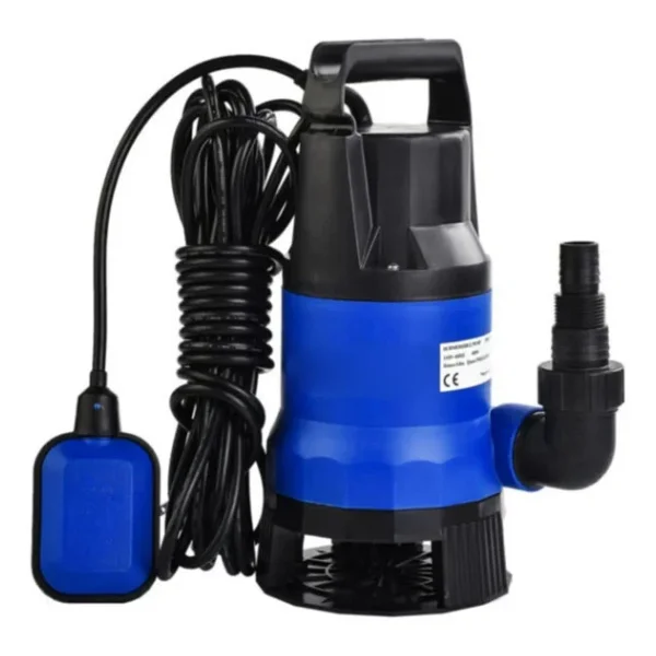 Moonshop 750 Watt 1 Hp Bakır Sargı Şamandıralı Kirli Temiz Yüzme Havuzu Gölet Sel Su Pompası - - Görsel 4