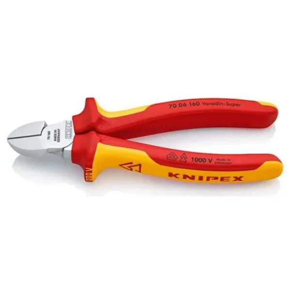 Knipex 70 06 160 160 Mm Yan Keski - Görsel 3