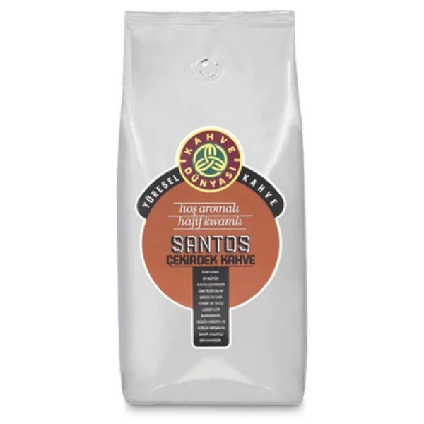 Kahve Dünyası Santos 1 Kg Kavrulmuş Çekirdek Kahve - Görsel 6