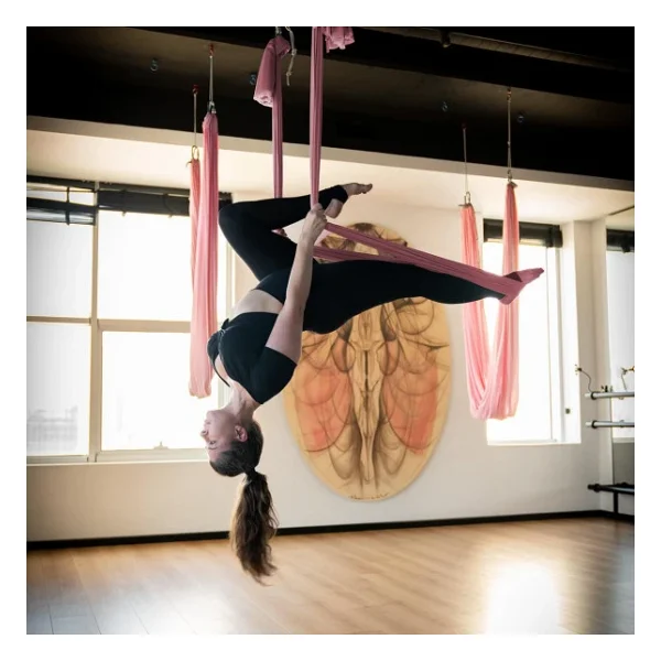 Avessa Yoga Woo Hamak Set Pembe - Görsel 4