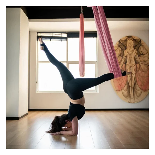 Avessa Yoga Woo Hamak Set Pembe - Görsel 5