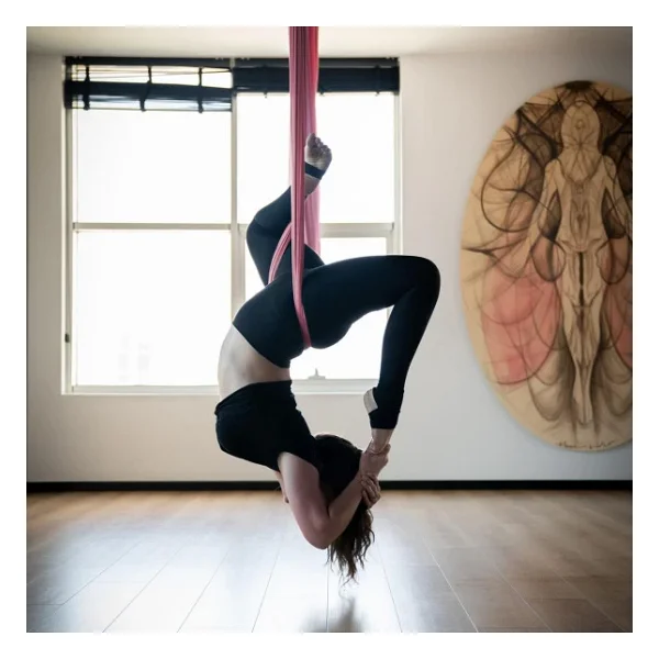 Avessa Yoga Woo Hamak Set Pembe - Görsel 6