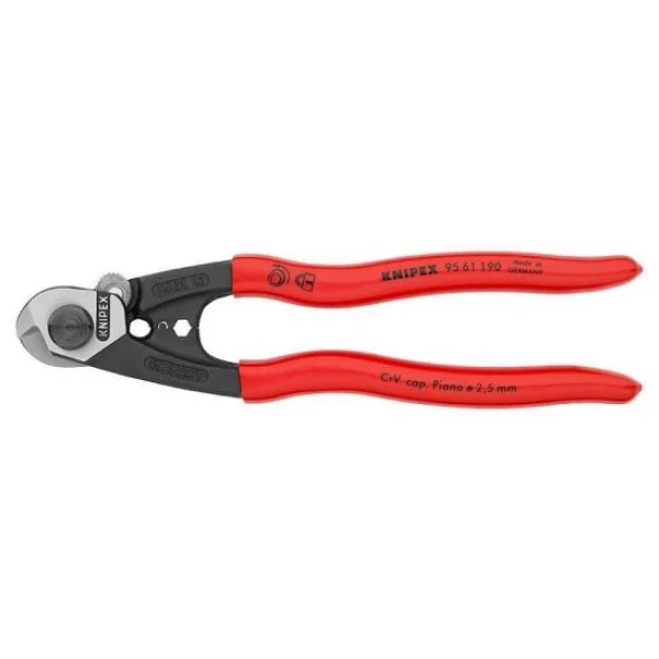 Knipex 95 61 190 190 Mm Çelik Tel Kesme Makası - Görsel 3