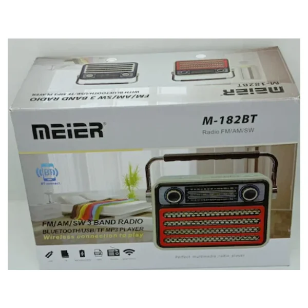 Meier M-182bt Nostaljik Radyo - Görsel 4
