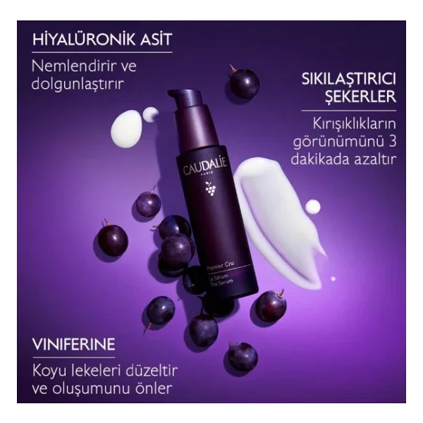 Caudalie Premier Cru Yaşlanma Karşıtı 30 Ml Yüz Serumu - Görsel 8