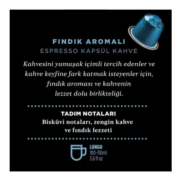 Kahve Dünyası Fındık Aromalı Kapsül Kahve 10'lu - Görsel 6