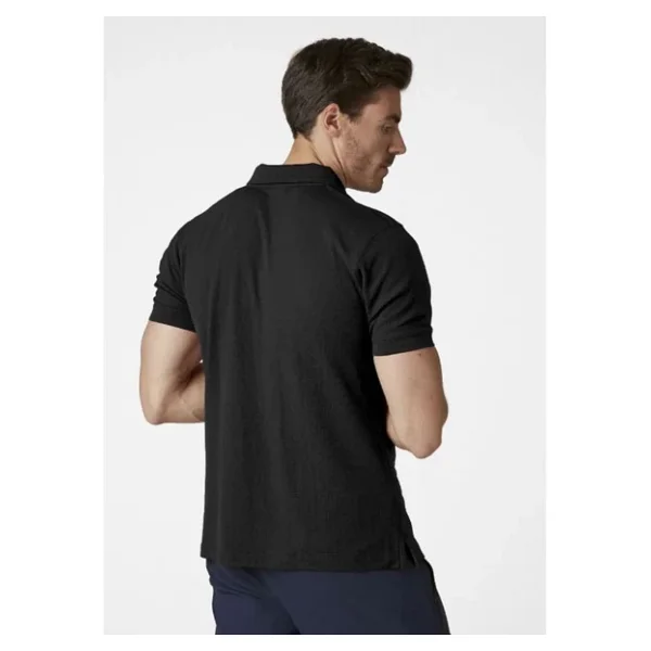 Helly Hansen Driftline Hha.50584-990 Siyah Kısa Kollu Polo Yaka Erkek Tişört - Görsel 7