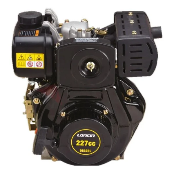 Loncin Lcd170f 5 Hp İpli Dizel Makine Motoru - Görsel 3