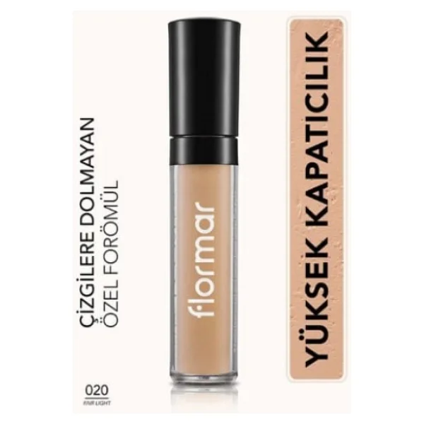 Flormar Perfect Coverage 020 Fair Light 5 Ml Likit Kapatıcı - Görsel 3
