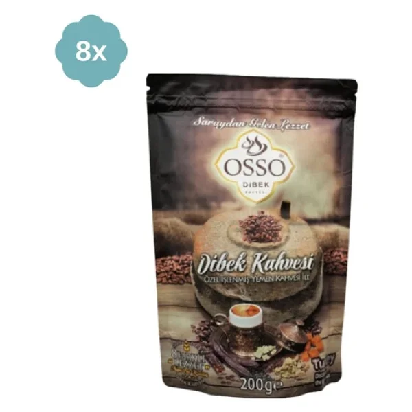 Osso Dibek Kahvesi 200 Gr 12'li - Görsel 6