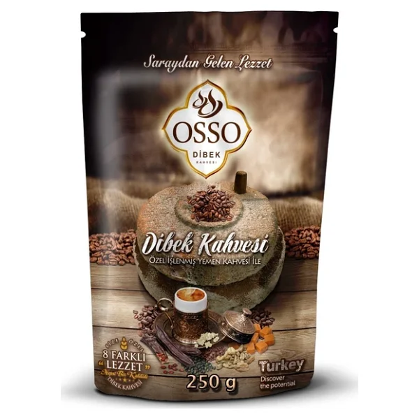 Osso Dibek Kahvesi 200 Gr 12'li - Görsel 7