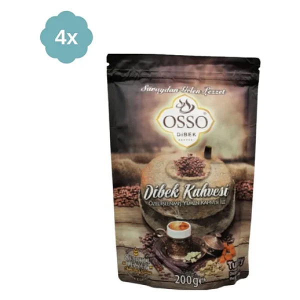 Osso Dibek Kahvesi 200 Gr 12'li - Görsel 5