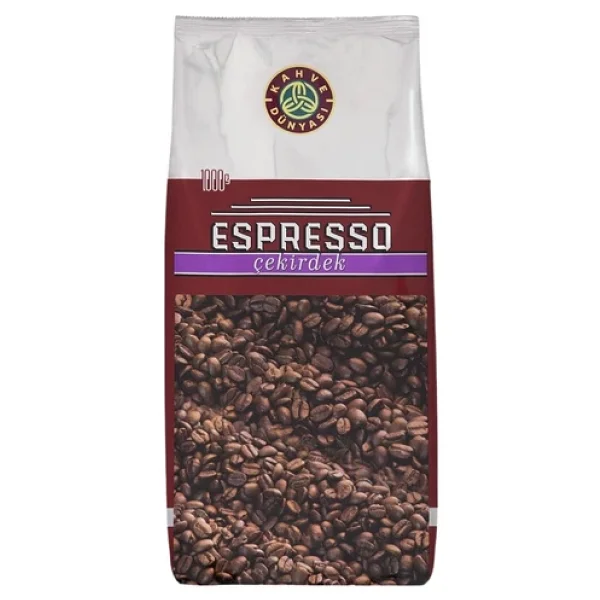 Kahve Dünyası Espresso Çekirdek Kahve 1 Kg 2'li - Görsel 5