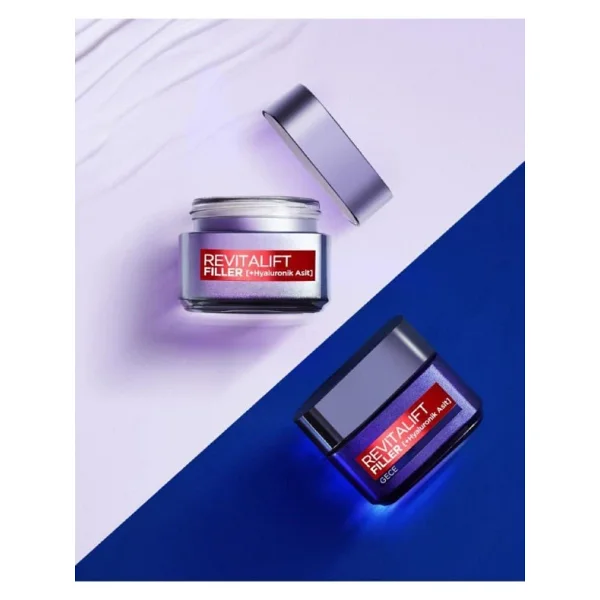 L'oreal Paris Revitalift Filler Hyaluronik Asit Yoğun Dolgunlaştırıcı 50 Ml Yaşlanma Karşıtı Gece Kremi - Görsel 10