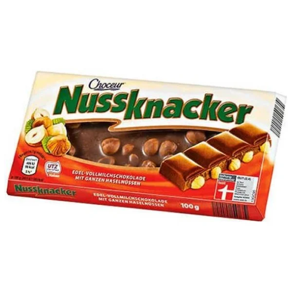 Choceur Nussknacker Bütün Fındıklı Çikolata 100 Gr - Görsel 6