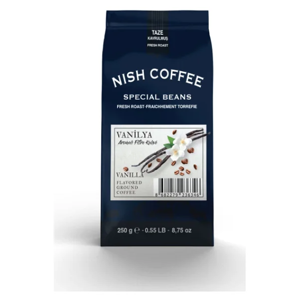 Nish Special Beans Vanilya Aromalı Filtre Kahve 250 Gr - Görsel 5