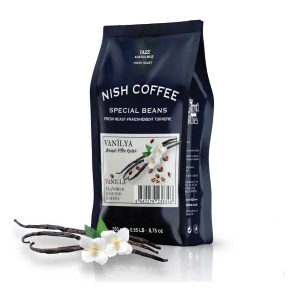 Nish Special Beans Vanilya Aromalı Filtre Kahve 250 Gr - Görsel 6