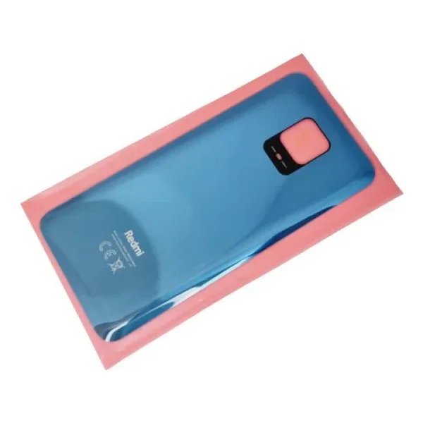 Tkgz Xiaomi Redmi Note 9 Pro Arka Kapak Batarya Kapağı + Pil (Cam) Gri - Görsel 4