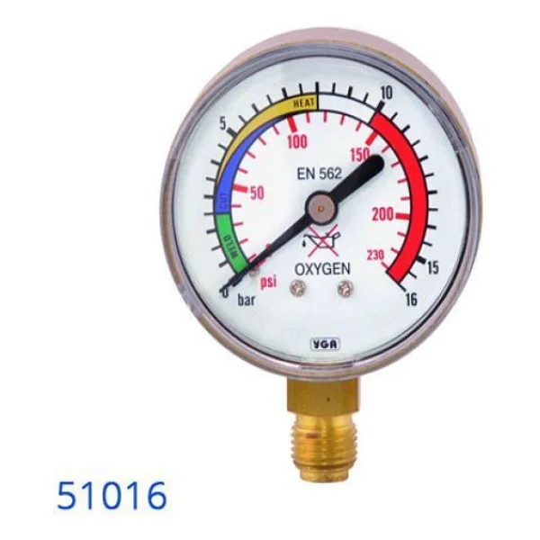 Yıldız 51016 Oksijen Basınç Göstergesi - Görsel 4