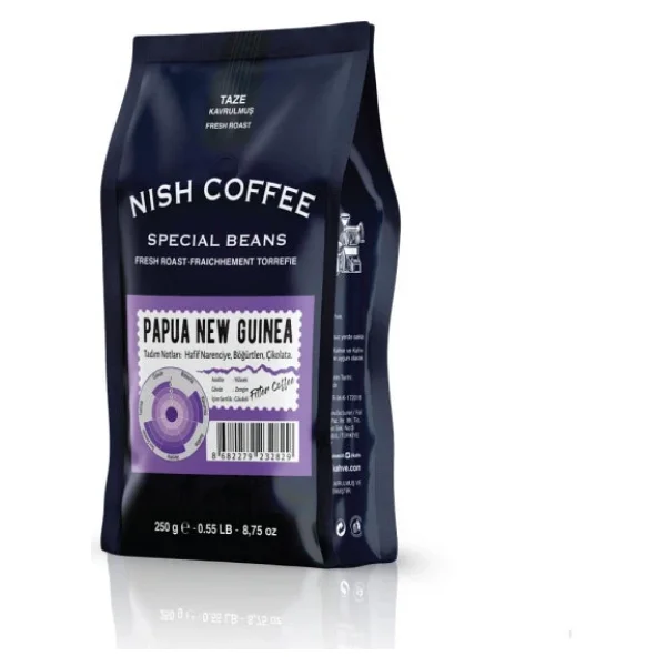 Nish Papua New Guinea Filtre Kahve 250 gr