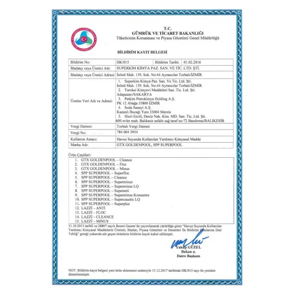 Superpool Superfloc 5 Kg Hızlı Çöktürücü - Görsel 8