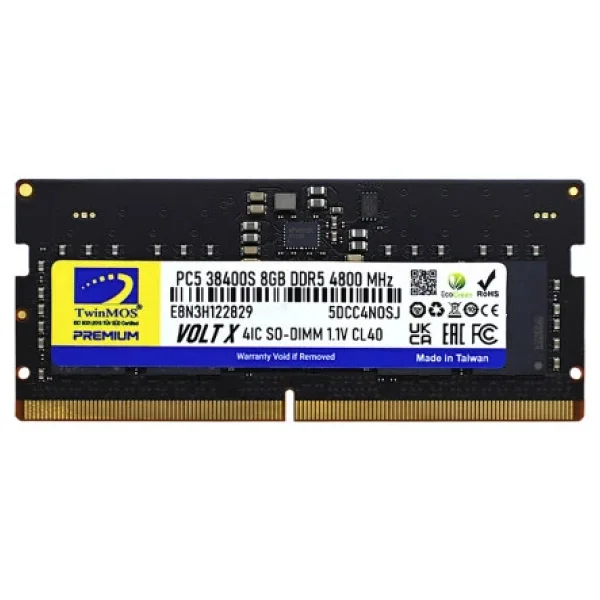 Twinmos Voltx 8 GB 4800 MHz Cl40 Tmd58gb4800s40 DDR5 RAM - Görsel 5