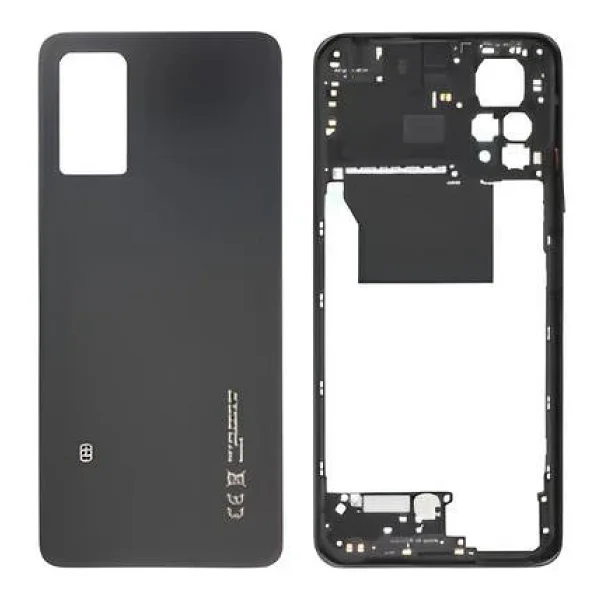 Xiaomi Redmi Note 11 Pro -5g- Full Kasa Arka Kapak Takim Sıyah - Görsel 3
