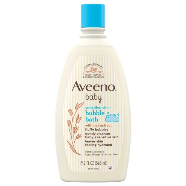 Aveeno Baby Sensitive Skin Banyo Köpüğü 568ml - Görsel 9